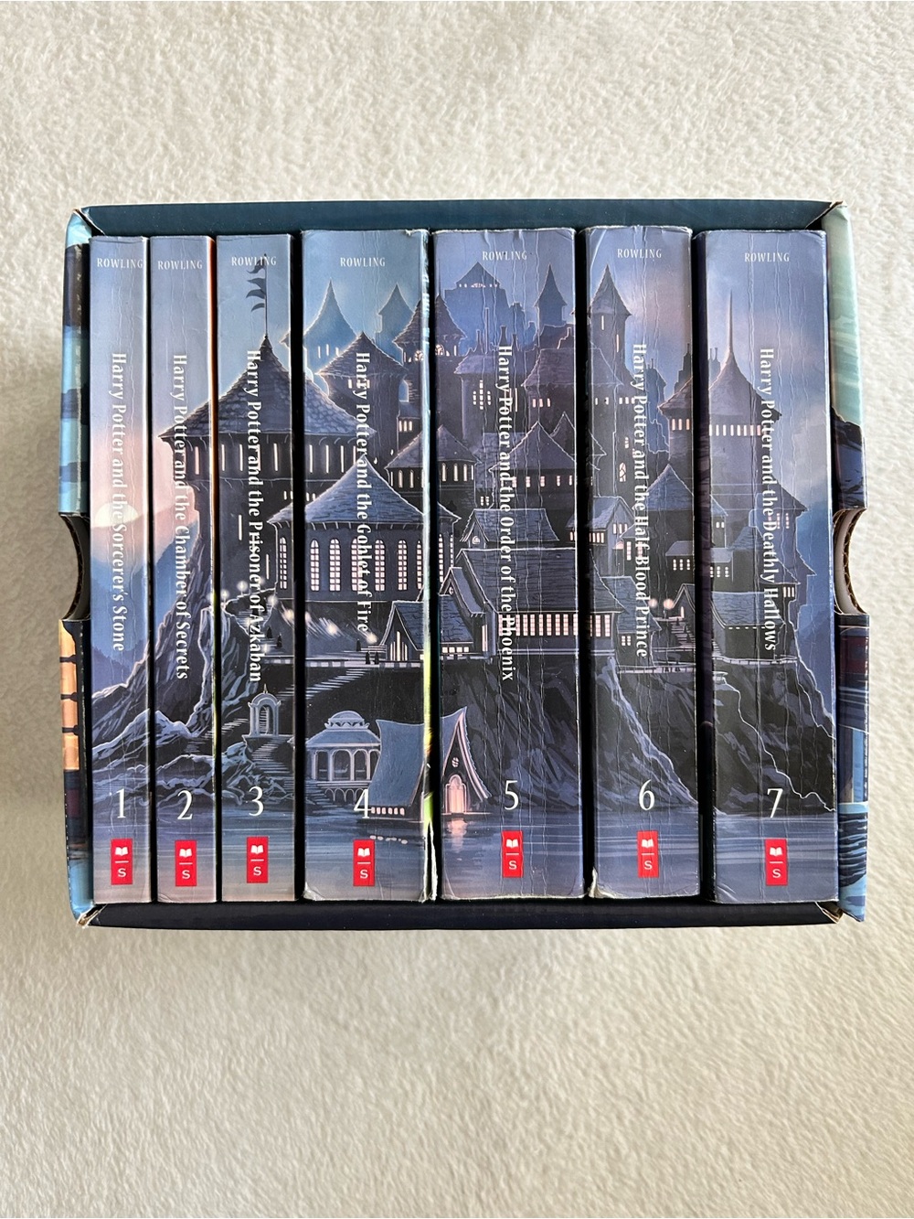 Harry Potter Complete Series Scholastic Special Edition Box Set 1-7 Paperback